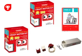 Образовательный набор Tinkamo Crazy Motor Kit (Расширенная версия)