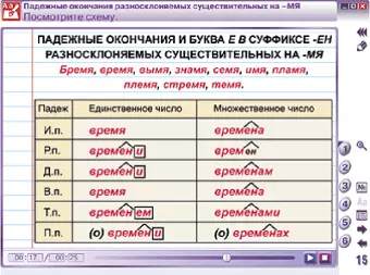 Наглядный русский язык. 5 класс
