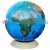 Глобус большой Вид Земли из Космоса D=130 см
