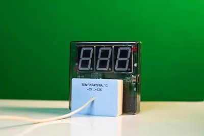 Датчик   температуры с независимой индикацией (термометр демонстрационный)