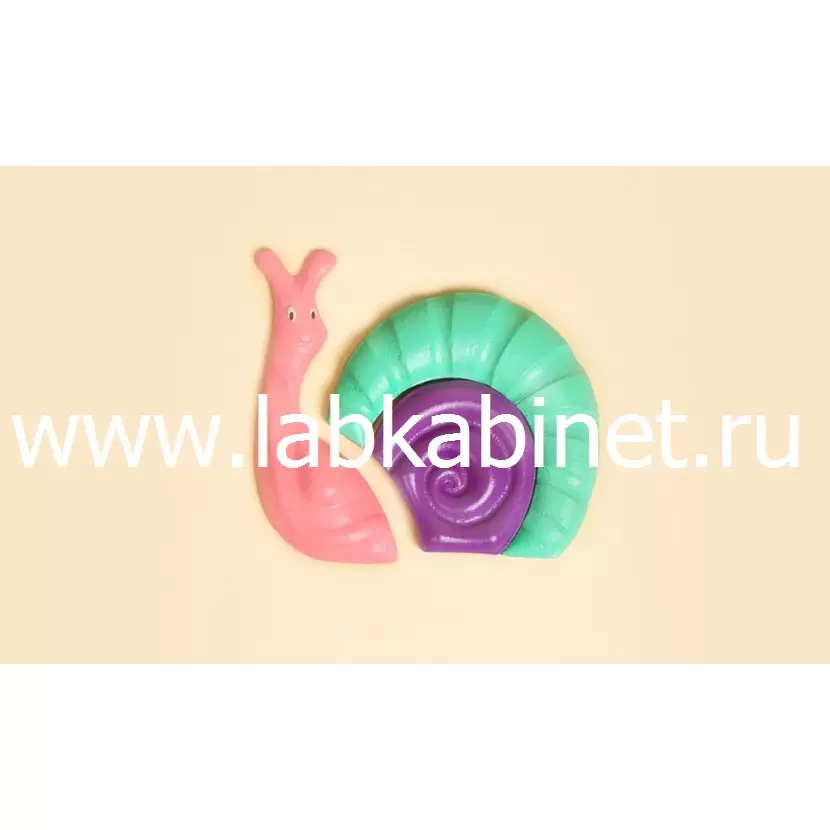 Пазл с вкладышами "Улитка"