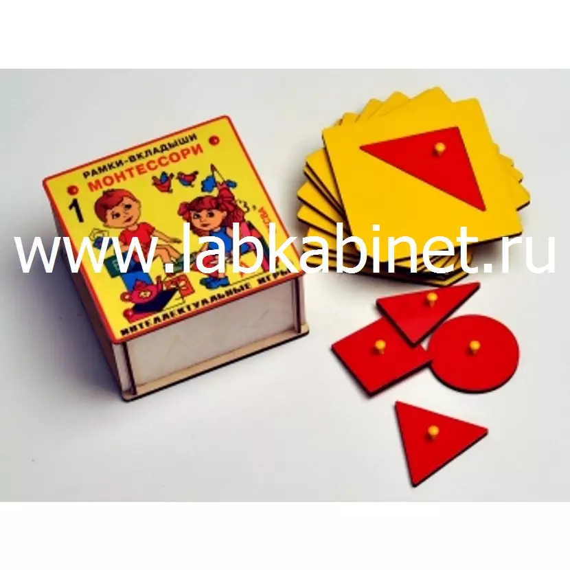 Игровые пазлы "Монтессори"