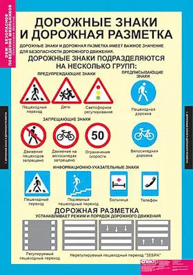 Таблицы демонстрационные "Безопасное поведение школьника" (нач. шк.)