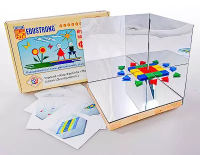 Игровой   набор Фребеля "Мозаика геометрическая 3D"