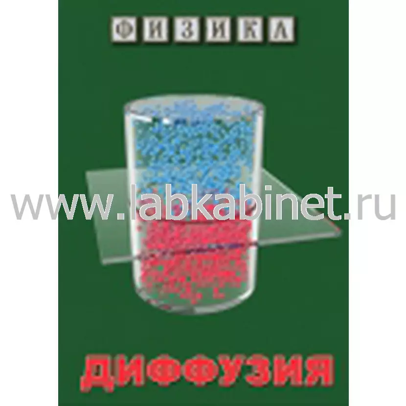 Учебный видеофильм «Физика. Диффузия»