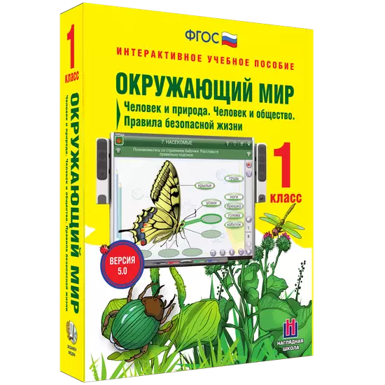 Окружающий мир 1 класс. Человек и природа. Человек и общество. Правила безопасной жизни