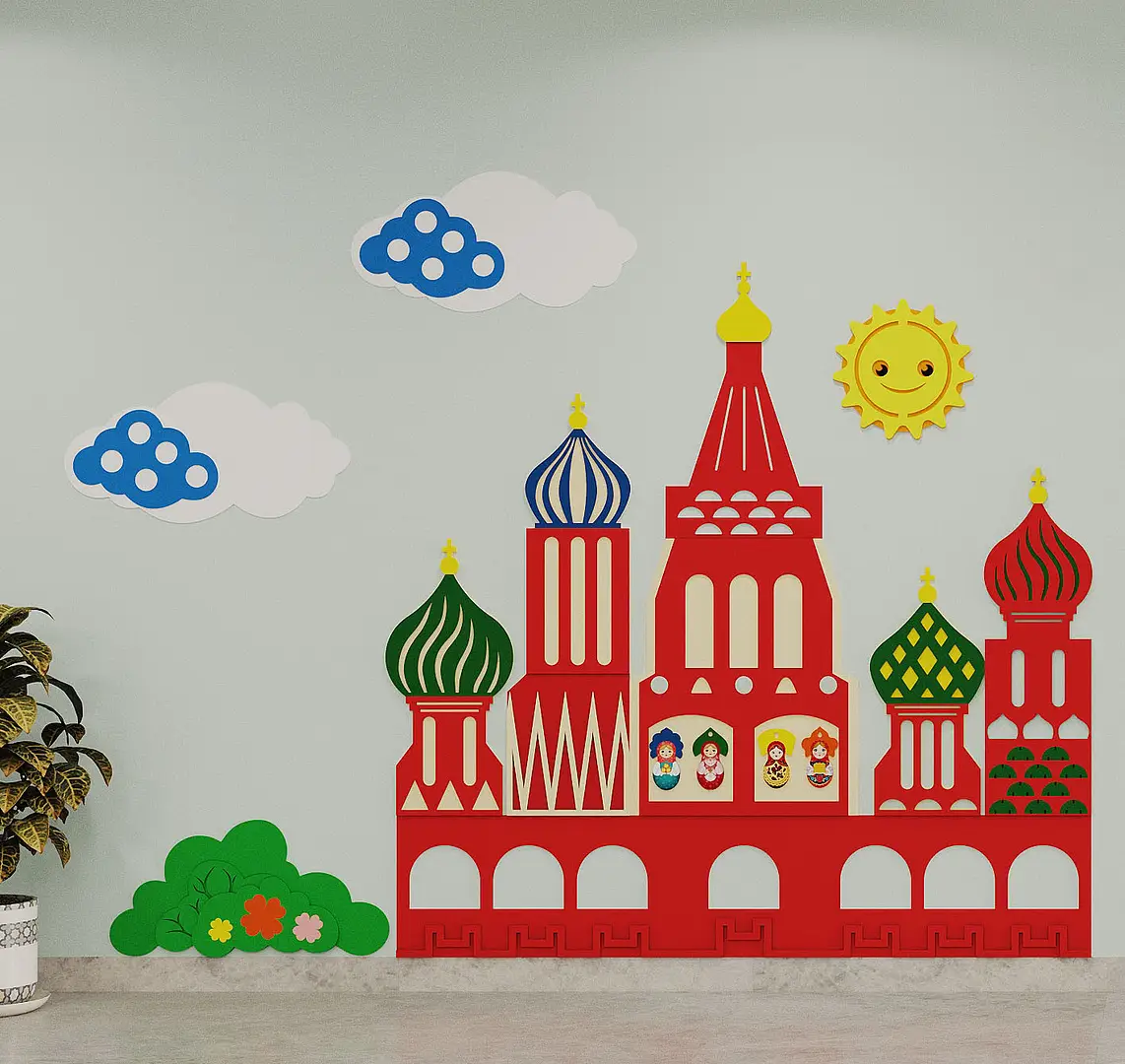 Игровая настенная панель "Патриотическая" мини