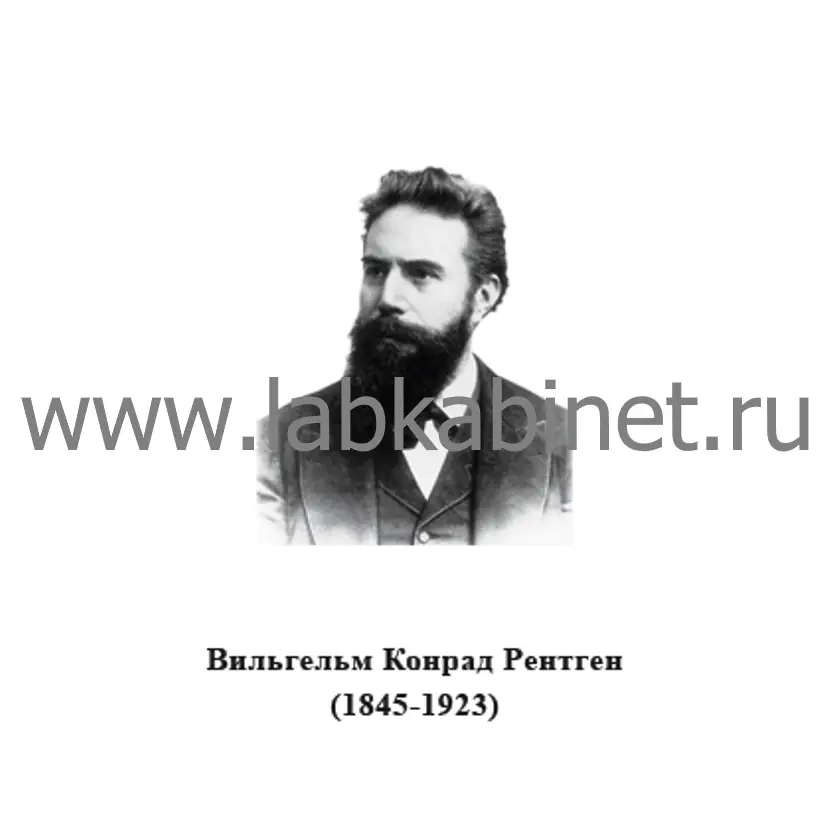 Портрет Яна Ван-дер-Ваальса для оформления кабинета физики и изучения истории науки