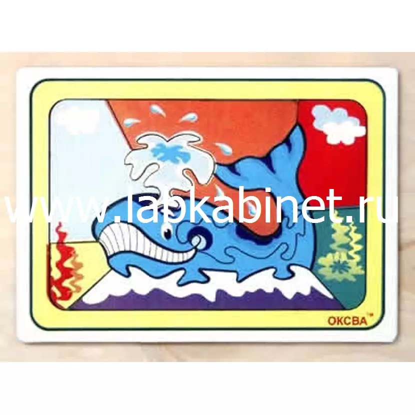 Детская игра головоломка "Кит"