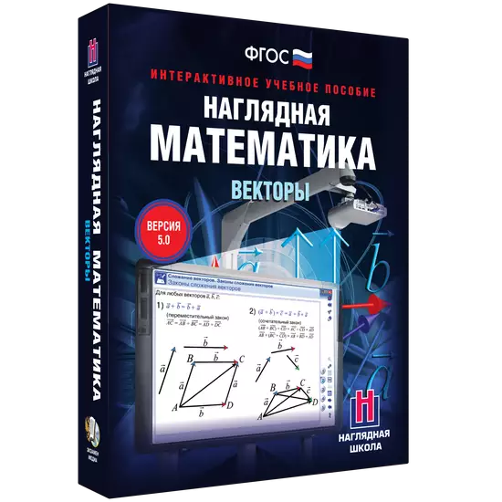 Интерактивное учебное пособие "Наглядная математика. Векторы"