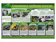 Стенд «Современные проблемы экологии» для экологического просвещения