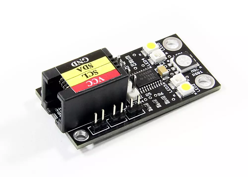Модуль   RGB светодиода MGL-RGB1 с разъемом RJ-9
