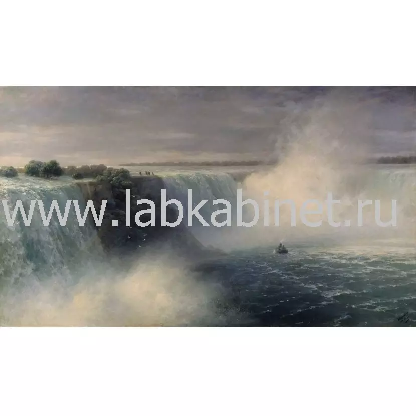 Айвазовский Иван. Ниагарский водопад.  50x70