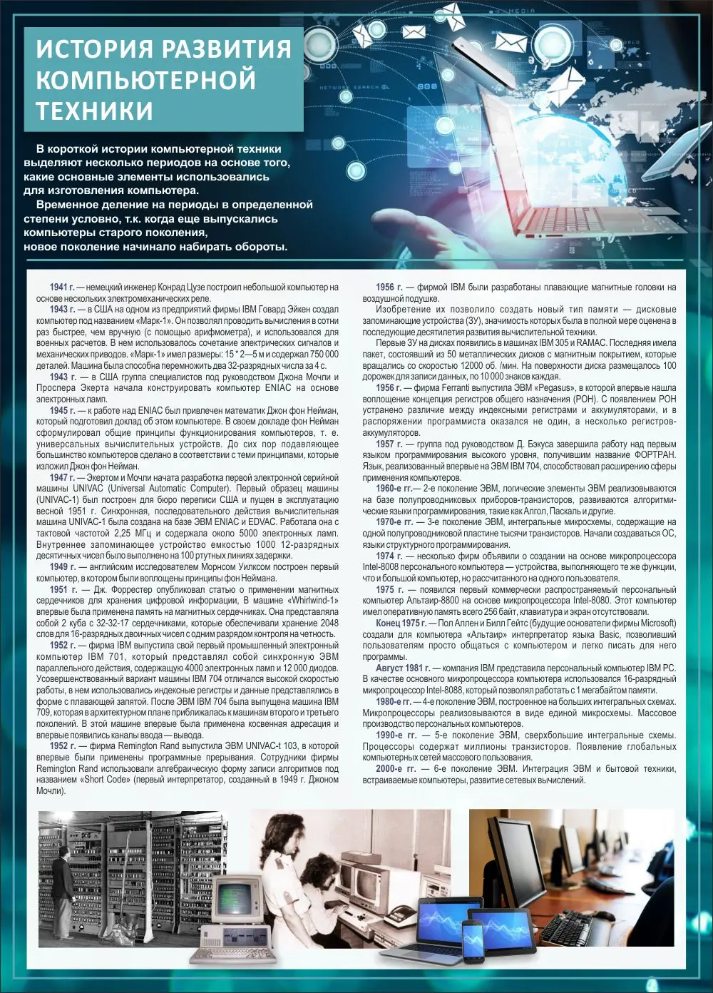 История развития компьютерной техники, 0,6*0,9