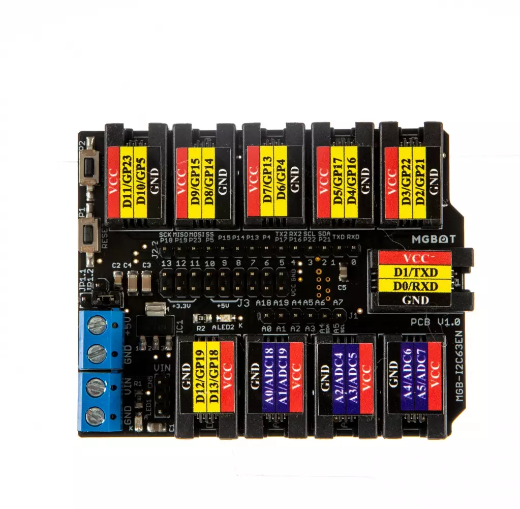 Плата   расширения MGB-I2C63EN RJ-9 V1.0EN c I2C хабо