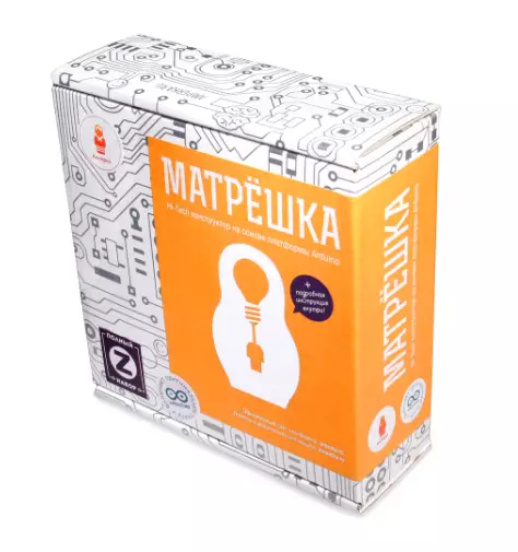 Матрешка «З» — развивающая игрушка для знакомства с русской культурой и развития моторики