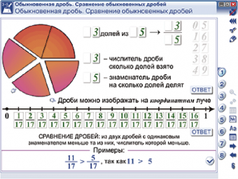 Интерактивное учебное пособие "Наглядная математика. 5 класс"
