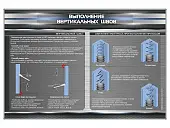 Стенд "Выполнение вертикальных швов"