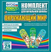 Окружающий мир (шнуровка). Животные, природа и человек, растения и грибы. 3 вида по 8 шт.