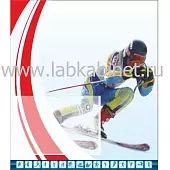 спортивный (лыжи), 0,4х0,46, 1 карман под фото 10*15