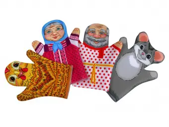Домашний кукольный театр «Курочка Ряба» 