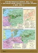 Отечественная война 1812 г. и заграничный поход русской армии в 1813 - 1814 гг. (Вторжение армии Наполеона в Россию / Победа русской армии над Наполеоном), 70х100