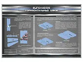 Стенд "Выполнение горизонтальных швов"