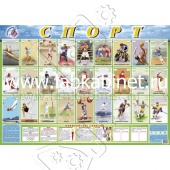 Серия детских плакатов "Веселый маркер" "Спорт"