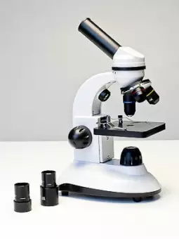 Микроскоп школьный (с подсветкой)