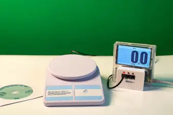 Датчик массы   1000 г с независимой индикацией (весы с USB-переходником)