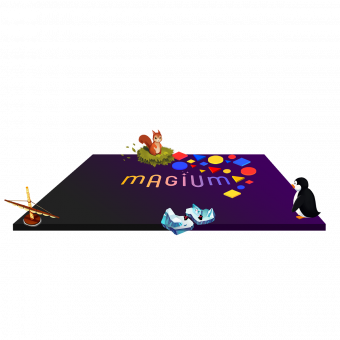 Интерактивный пол Magium для развивающих и образовательных занятий