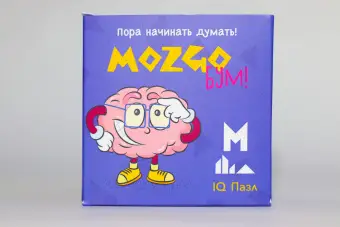 IQ-пазл «Мозгобум» базовой сложности для развития логического мышления