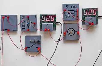 Цифровая   лаборатория "Электричество" (набор для демонстраций с комплектом   датчиков)