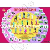 Серия детских плакатов "Веселый маркер" "Профессии"