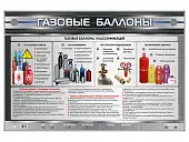 Стенд электрифицированный "Газовые баллоны"