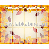 Детское самоуправление, 8 карманов А4, 1х0,8