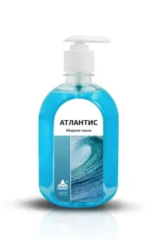 Жидкое мыло «Атлантис» с антисептическим эффектом ПЭТ 1 л