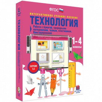 Комплект наглядных пособий «Технология» для 1–4 классов