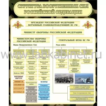 Структура вооруженных сил РФ, 0,8х0,9