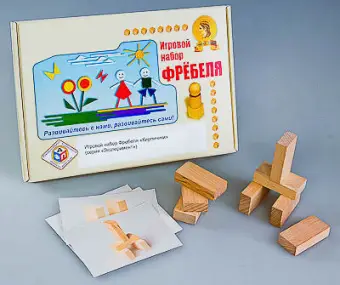 Игровой   набор Фребеля "Кирпичики" (серия "Эксперимент")