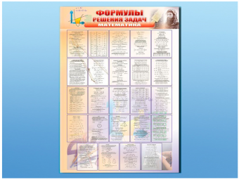 Формулы для решения задач по математике 1*0,69