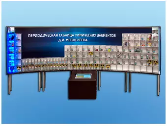 Интерактивный наглядно-демонстрационный комплекс "Периодическая таблица химических элементов Д.И. Менделеева"