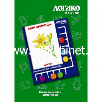 Комплект карточек Логико «Цветы» для развивающих занятий