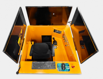 Тренажер погрузочно-доставочной машины Atlas Copco Scooptram ST1030