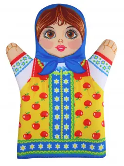 Домашний кукольный театр. «Машенька и Медведь» (6 кукол-перчаток)