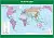 Плакат «Религии мира» для изучения мировых религий, размер 100 × 140 см